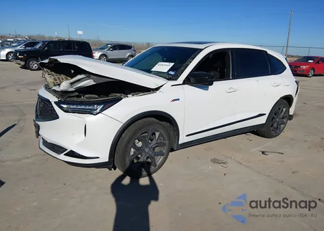 2023 Acura Mdx A-Spec z USA, uszkodzony, nr VIN 5J8YE1H00PL017504